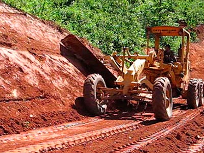 Serviço de terraplenagem Terraplenagem