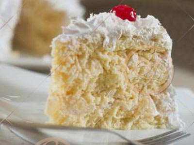 Bolo de Abacaxi com Coco Bolo abacaxi coco