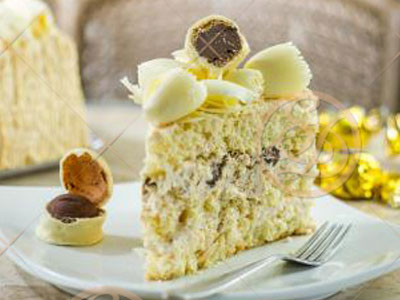 Bolo de Bombom Branco Bolo bombom