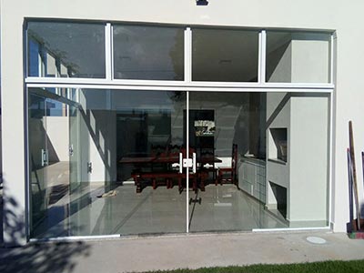 Portas e janelas de vidro peças em vidro