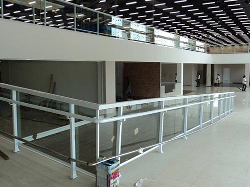 Corrimão para rampas Peças alumínio