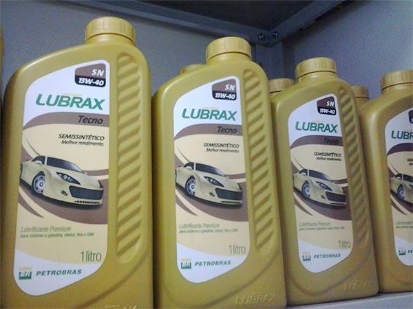 Lubrificantes para carros Óleo lubrificante