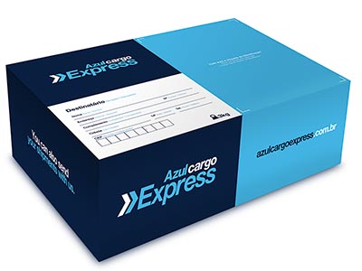 Caixa pequena para transporte de encomendas Entregas ecommerce