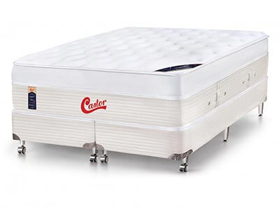 Conjunto cama box Vitagel Cama box