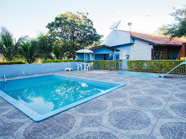 piscina casa azul piscina