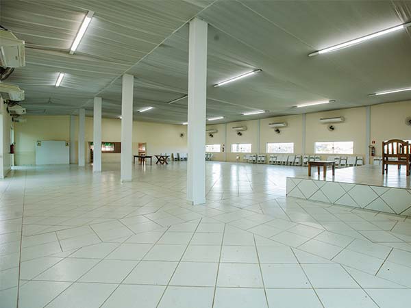 espaço interno do salão nobre salão nobre
