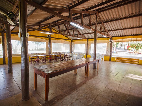 espaço do salão toldo salão
