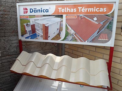 Telha térmica Dânica Telhas térmicas