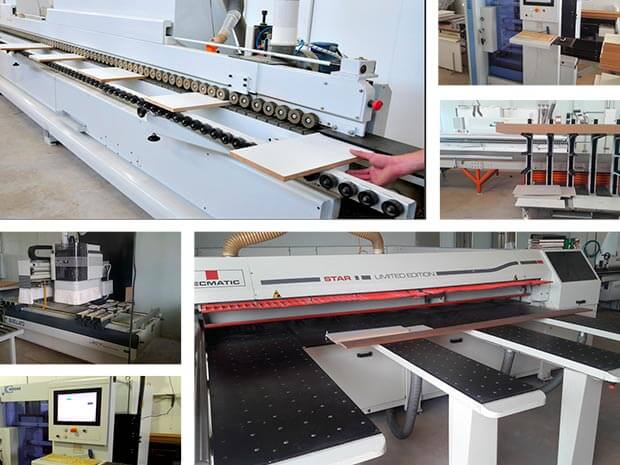Equipamentos de última geração Fabricação de móveis planejados