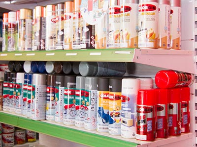 Tintas spray Tintas automotivas