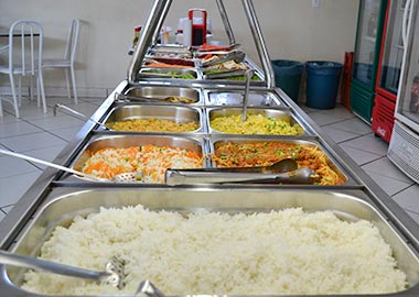 Arroz caseiro Comida com sabor caseiro