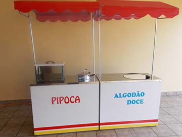 barraca pipoca e algodão doce barraca pipoca e algodão doce