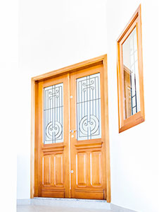 Portas clássicas Porta maciça