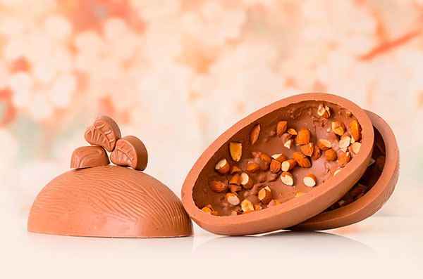 ovo noblesse praliné com amêndoas