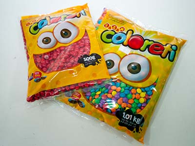 Confetes comestíveis Coloreti Pacote de confetes comestíveis