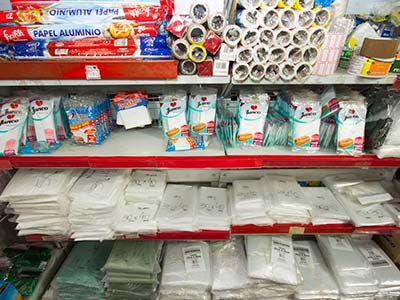 Saquinhos plásticos Sacos plásticos transparentes de diversos tamanhos