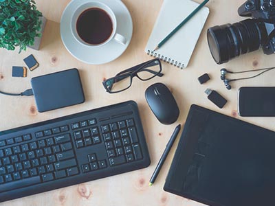 Suprimentos para informática Kit mouse, teclado e mousepad