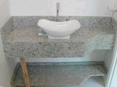 Pia para lavabo Pedra de mármore