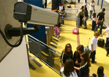Instalação de câmera de segurança Câmeras de segurança