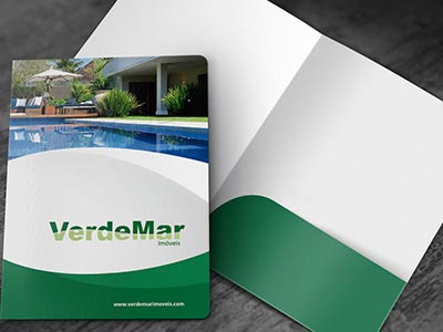 Folder, pastas e materiais gráficos em geral Materiais gráficos em geral