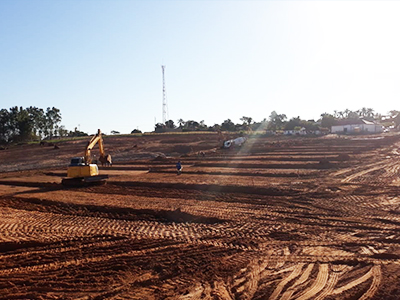 terraplenagem Locação de Perfuratriz de Concreto