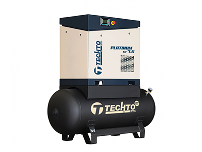 Compressor com reservatório compressor-parafuso-reservatorio