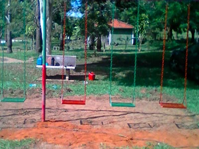 Balanço de metal para parquinhos Balanço de metal para crianças