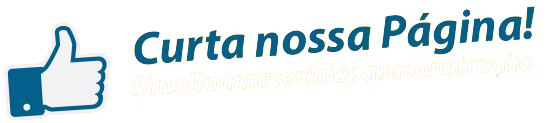 Curta nossa página no Facebook Facebook Molina Materiais Para Construção