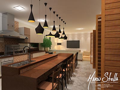 Projeto de decoração de interiores Decoração de interiores