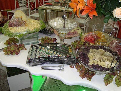 mesa decorada
