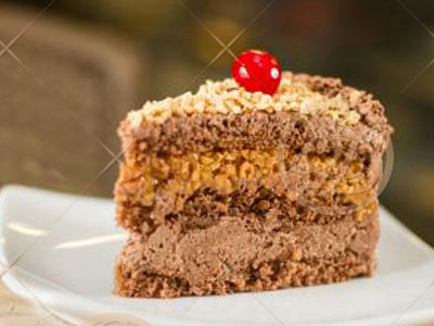 Chocolate com Amendoim Bolo amendoim