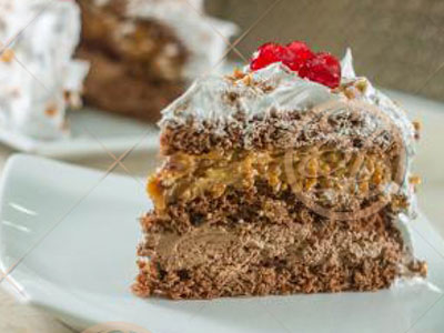 Chocolate com Crocante Bolo chocolaye