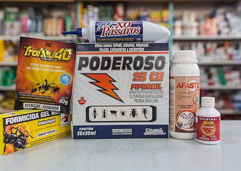 Produtos para controle de pragas Produtos para controle de pragas