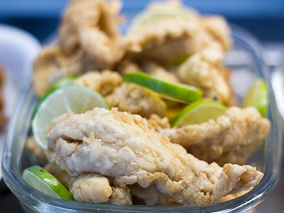 Peixe Almoço com peixe