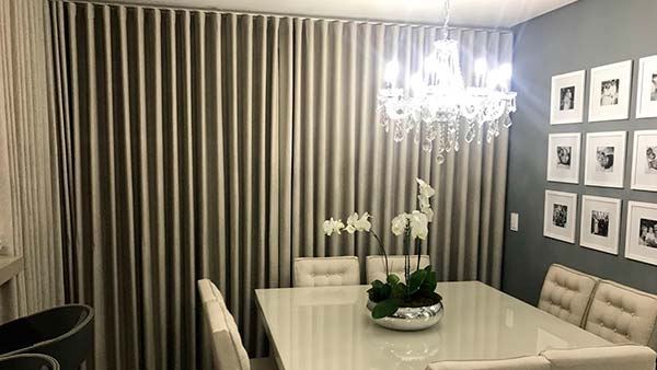 Cortinas para salas de jantar Cortinas para salas de jantar