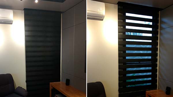 Persianas reguláveis Persianas para regular luminosidade