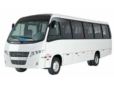 Habilitação para ônibus Micro-ônibus branco