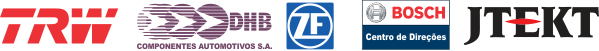 autorizado TRW, DHB, ZE, Bosch e JTEKT