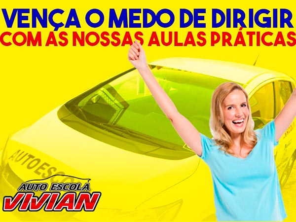 Vença o medo de dirigir com as nossas aulas práticas Aulas práticas de direção