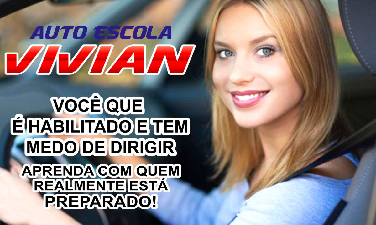 Aulas para quem tem medo de dirigir Aulas para quem tem medo de dirigir