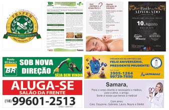 Faixas e banners Banners e faixas