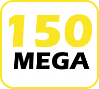 150 Mega / 50 Upload Plano de internet 150 Mega