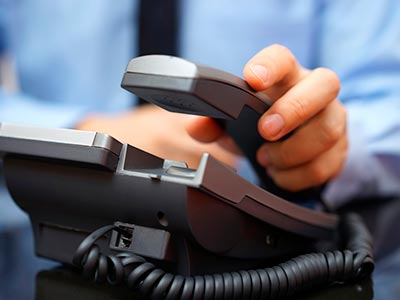 Venda e manutenção de aparelhos de telefone Manutenção em telefonia fixa
