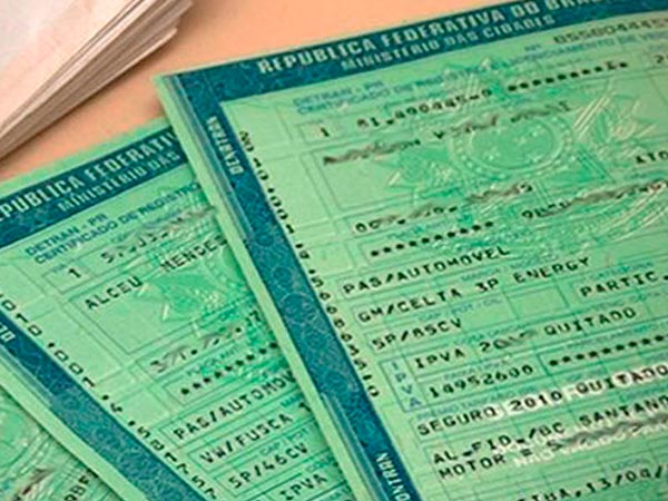 Licenciamento de veículo Licenciamento de veículo