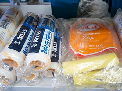 Rolos de espuma Rolos e acessórios para pintores