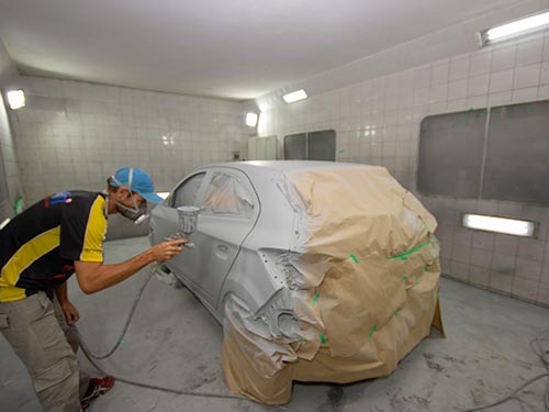 Pintura automotiva Serviço de pintura automotiva