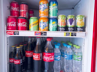 Refrigerantes e sucos Bebidas