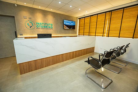 recepção e sala de espera recepção e sala de espera