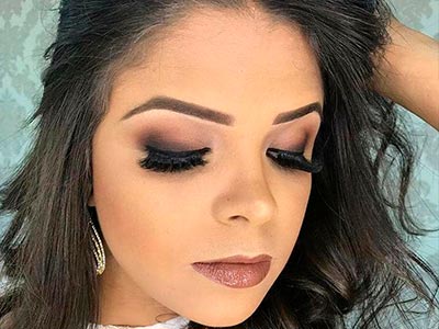 maquiagem profissional com cílios postiços maquiagem-cílios-postiços