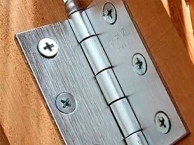 Dobradiça para porta Dobradiça metálica